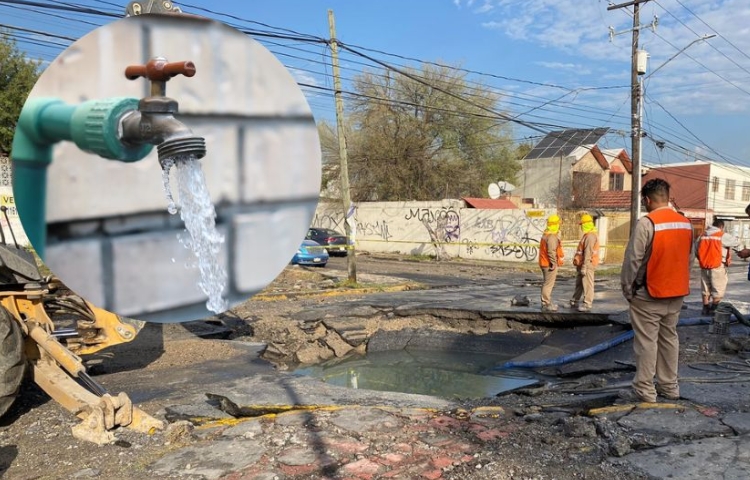 Megafuga en Guadalupe dejará sin agua a cientos de colonias en 3 municipios
